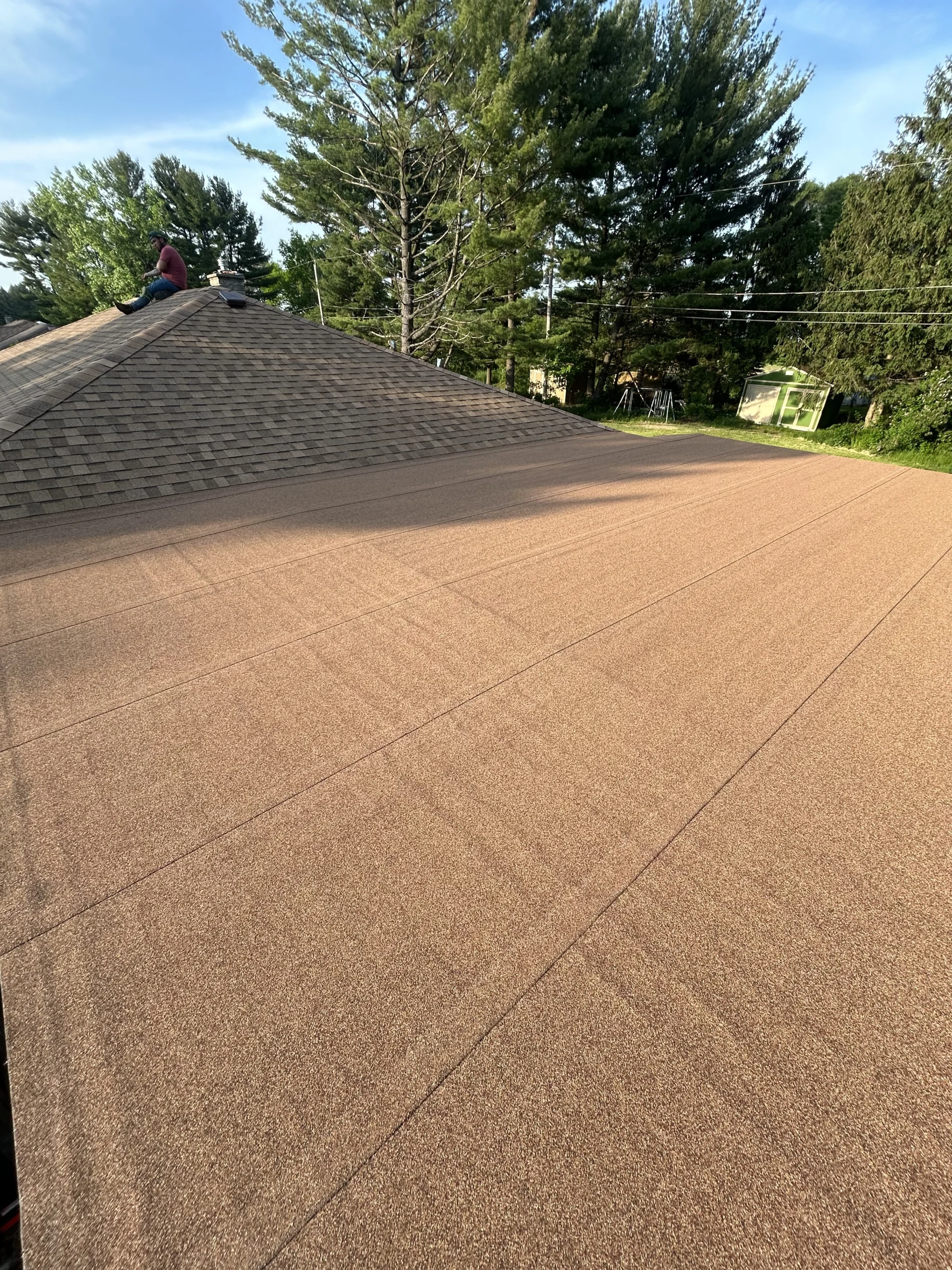 Flat commercial roof installation in Waukesha, Wisconsin by Generations Roofing
