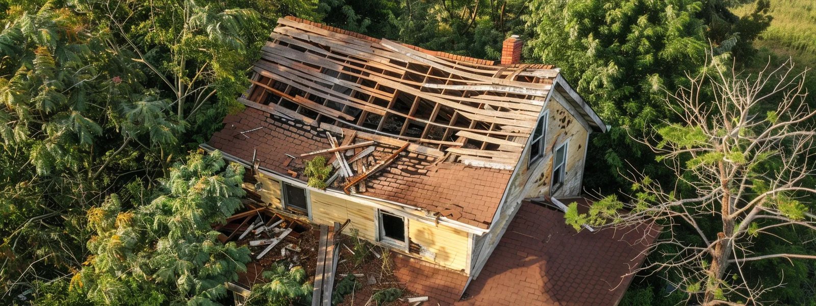 Insurance adjuster inspecting hail damage on residential roof