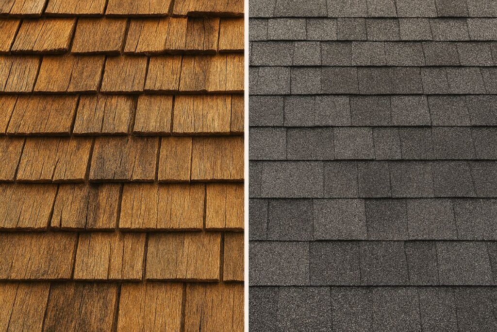 Shake Roof vs Shingle Roof