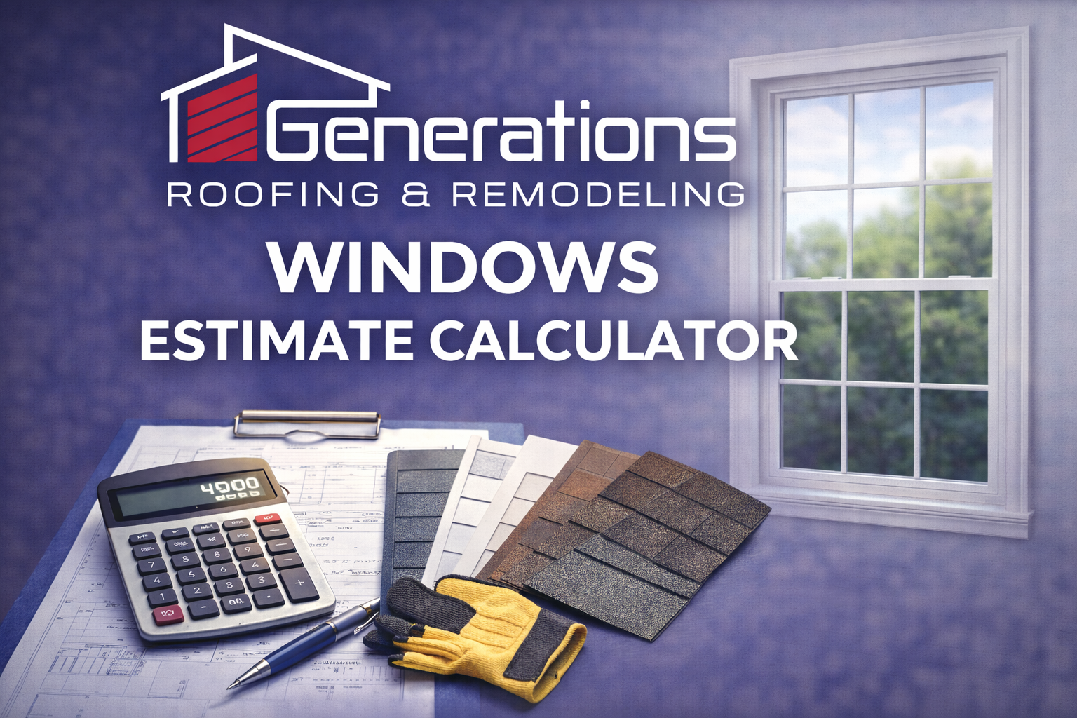 Window cost calculator preview